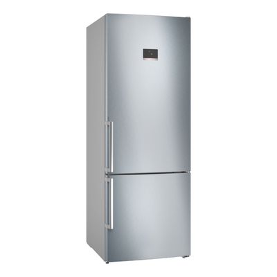 BOSCH ตู้เย็น 2 ประตู Series 4 17.8 คิว (สี Stainless Steel) รุ่น KGN56CI41J